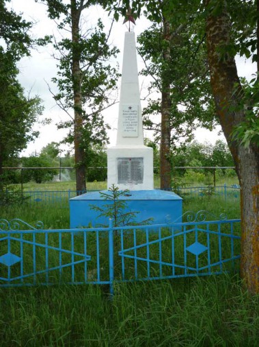 Захоронение красноармейца Бобнева