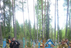 Захоронение красноармейца Рукавишникова